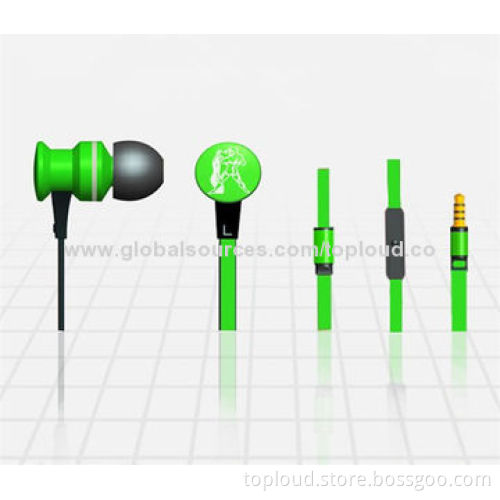 Wired Earphone for Mobile Phone, with 5mW Rated Power, 10mm Driver Unit, 3.5mm Jack